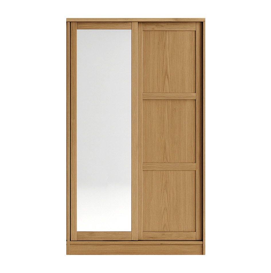 Barn Sliding Wardrobe With Mirror 5