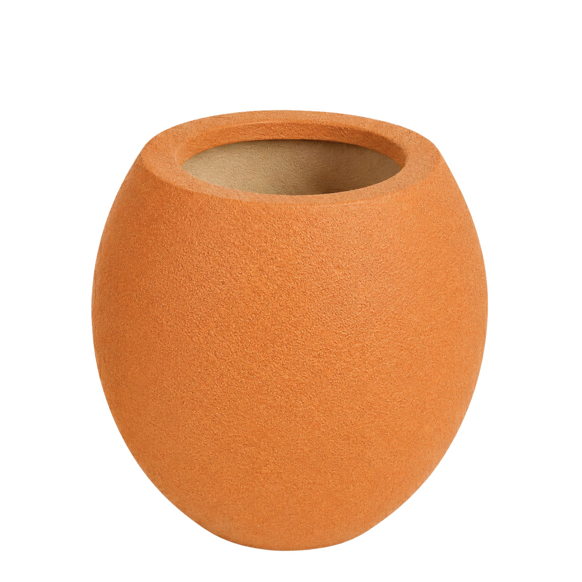 Fiberglass Bowl Planter