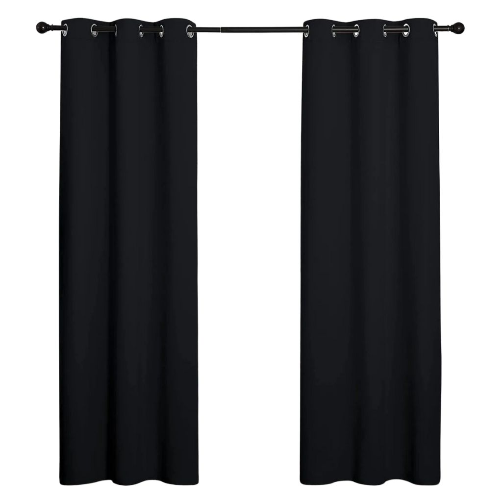 Cartela Thermal Insulated Blackout Room Darkening Grommet Curtains - 1 Panel 3