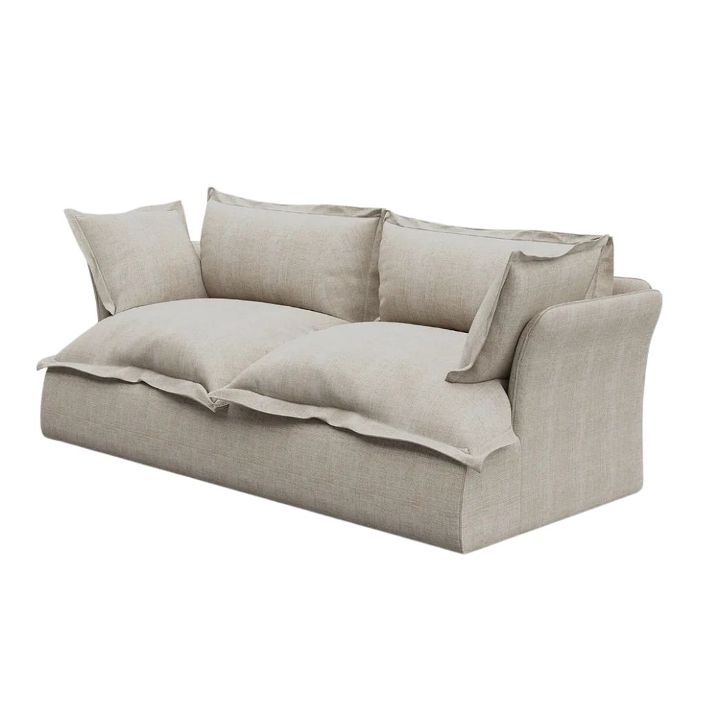 Haven 2 Seater Sofa With Relaxed Cushioned Design 7