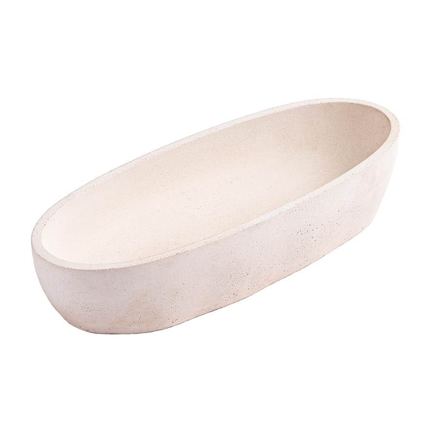 Elongated Centerpiece Plain Set 1