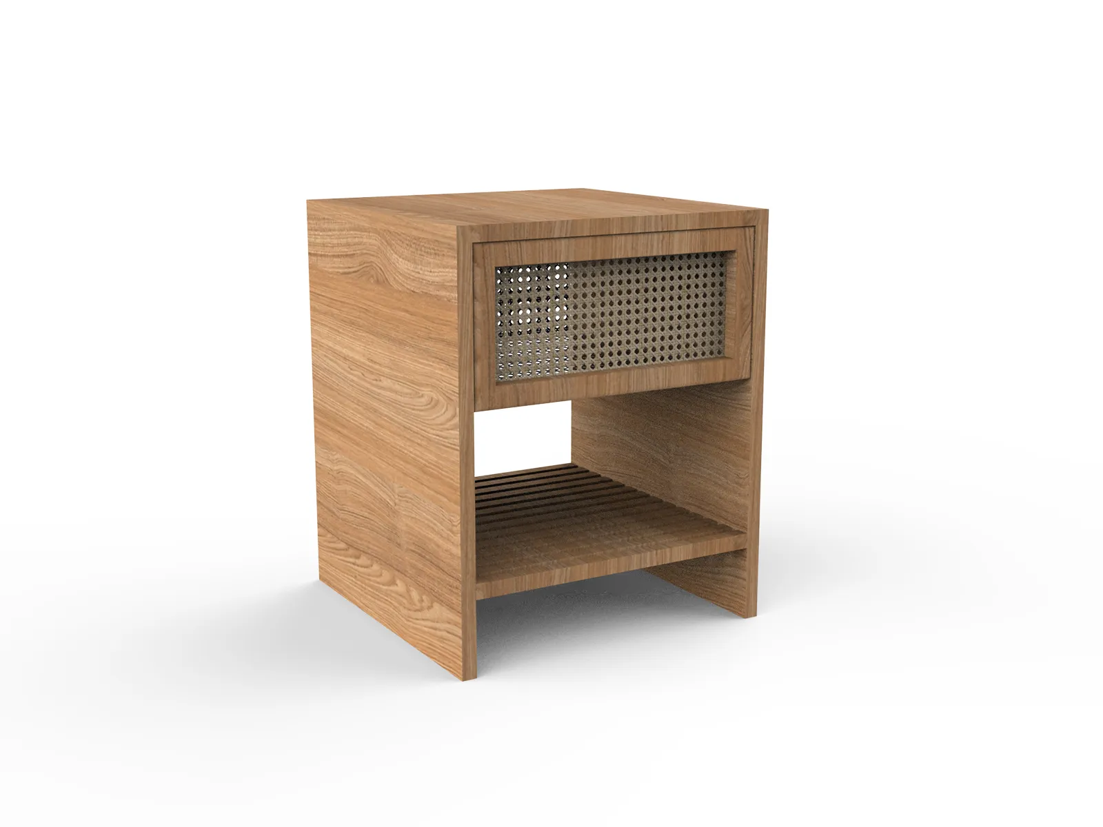 Dream Commode – Natural Wood Side Table