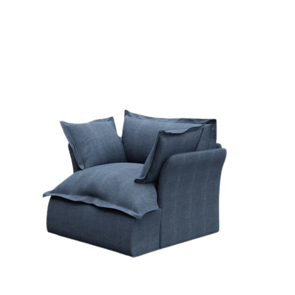 Haven Armchair In Beech Wood & Fully Upholstered Body 5