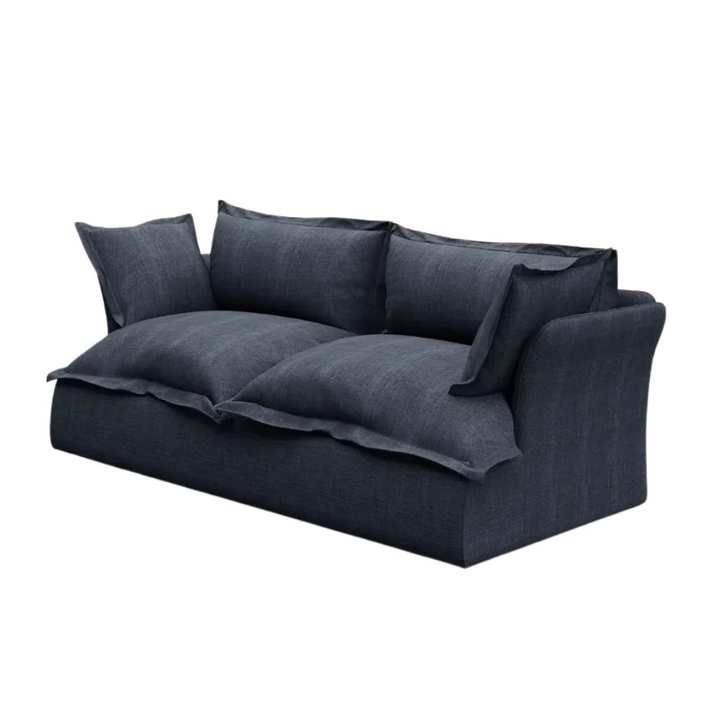 Haven 2 Seater Sofa With Relaxed Cushioned Design 4
