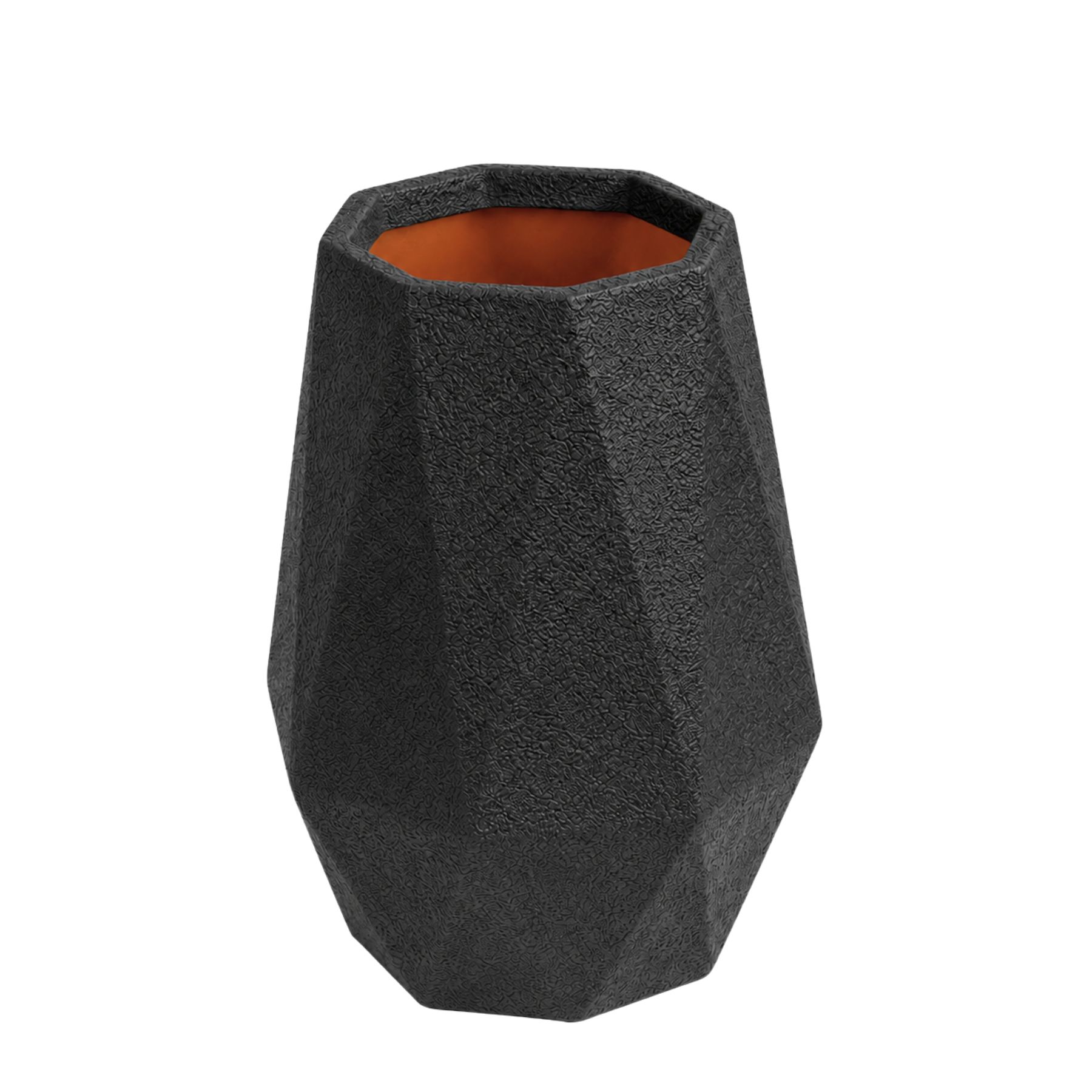 Onyx Fiberglass Planter
