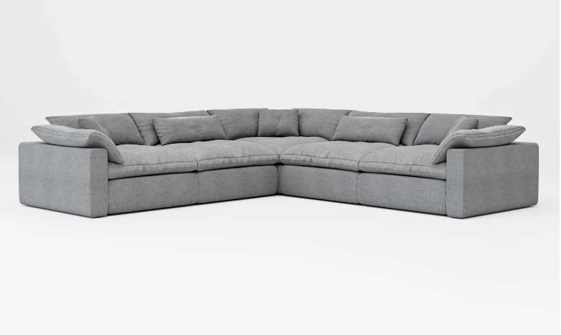Sink-Down Corner Sofa
