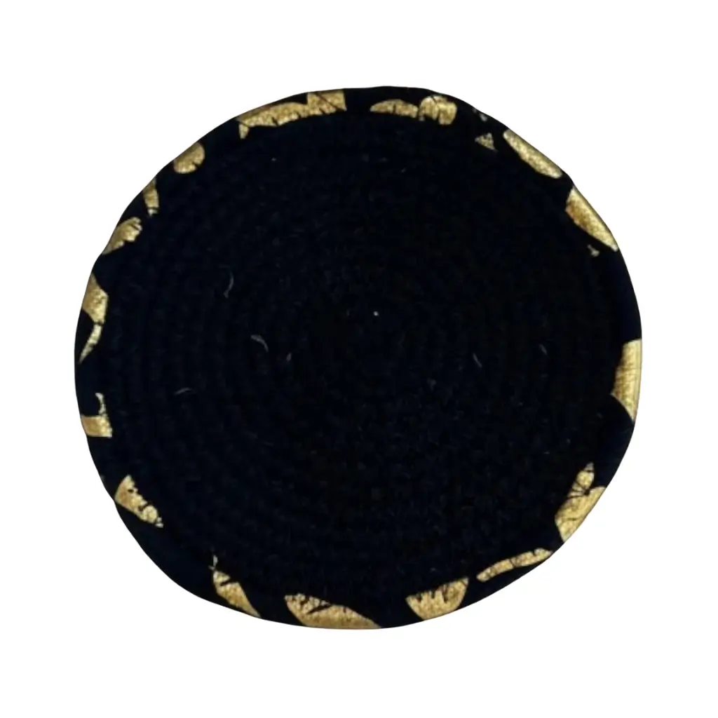 Ramadan Round Jute Coaster 6