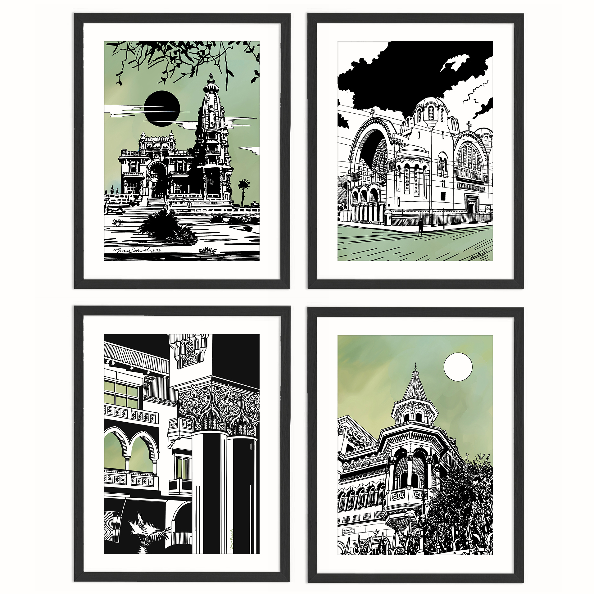 Heliopolis - Set of 4 Artworks 5