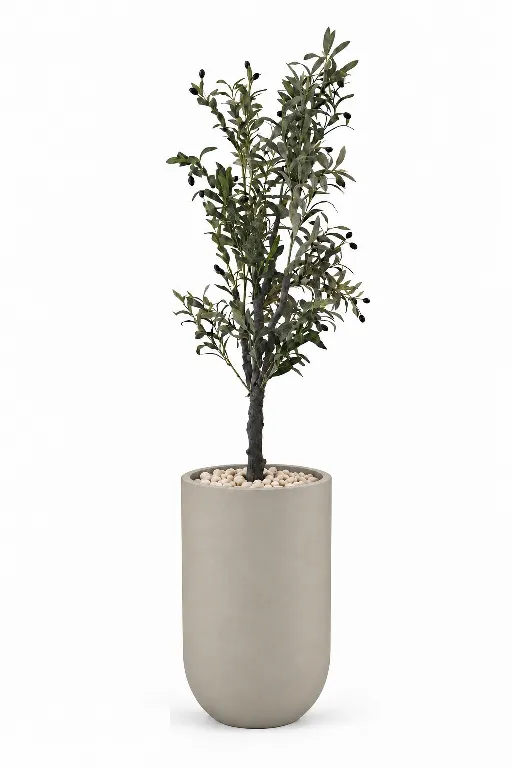 Olive Artificial Tree In Luna Pot