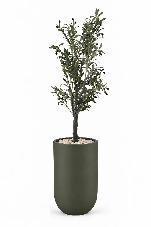 Olive Artificial Tree In Luna Pot