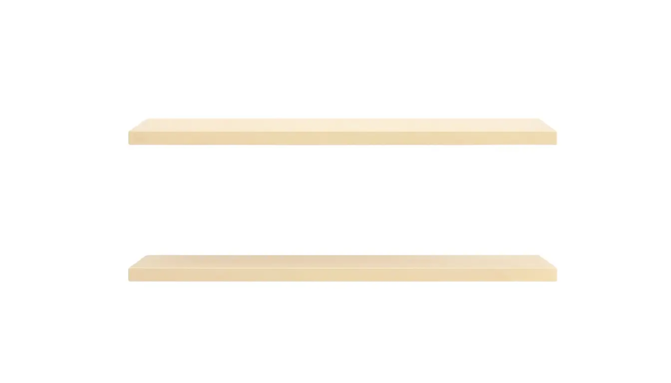 2 رف معلقين - خشب