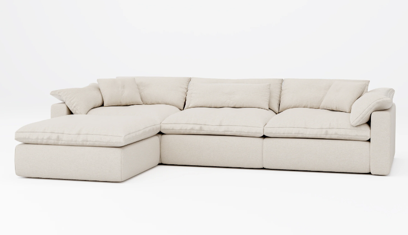 Sink-Down L-Shape Sofa