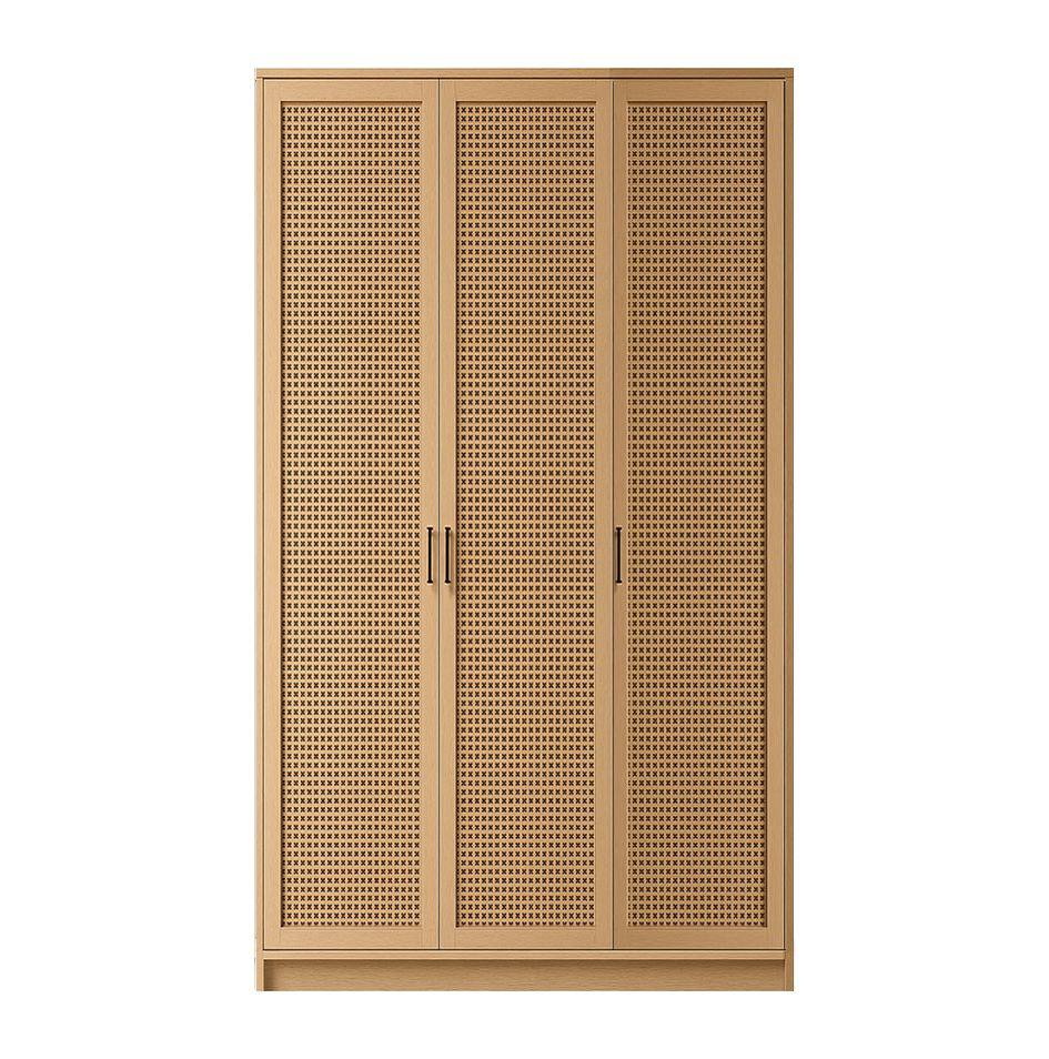 Bay Cane Hinged Wardrobe 11