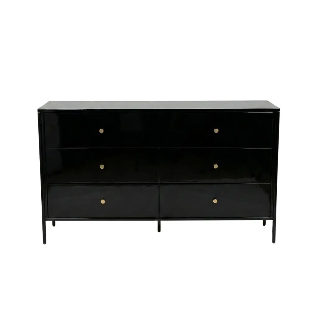Le Noir Chest Of Drawers - Solid Oak Wood & Oak Veneer 4