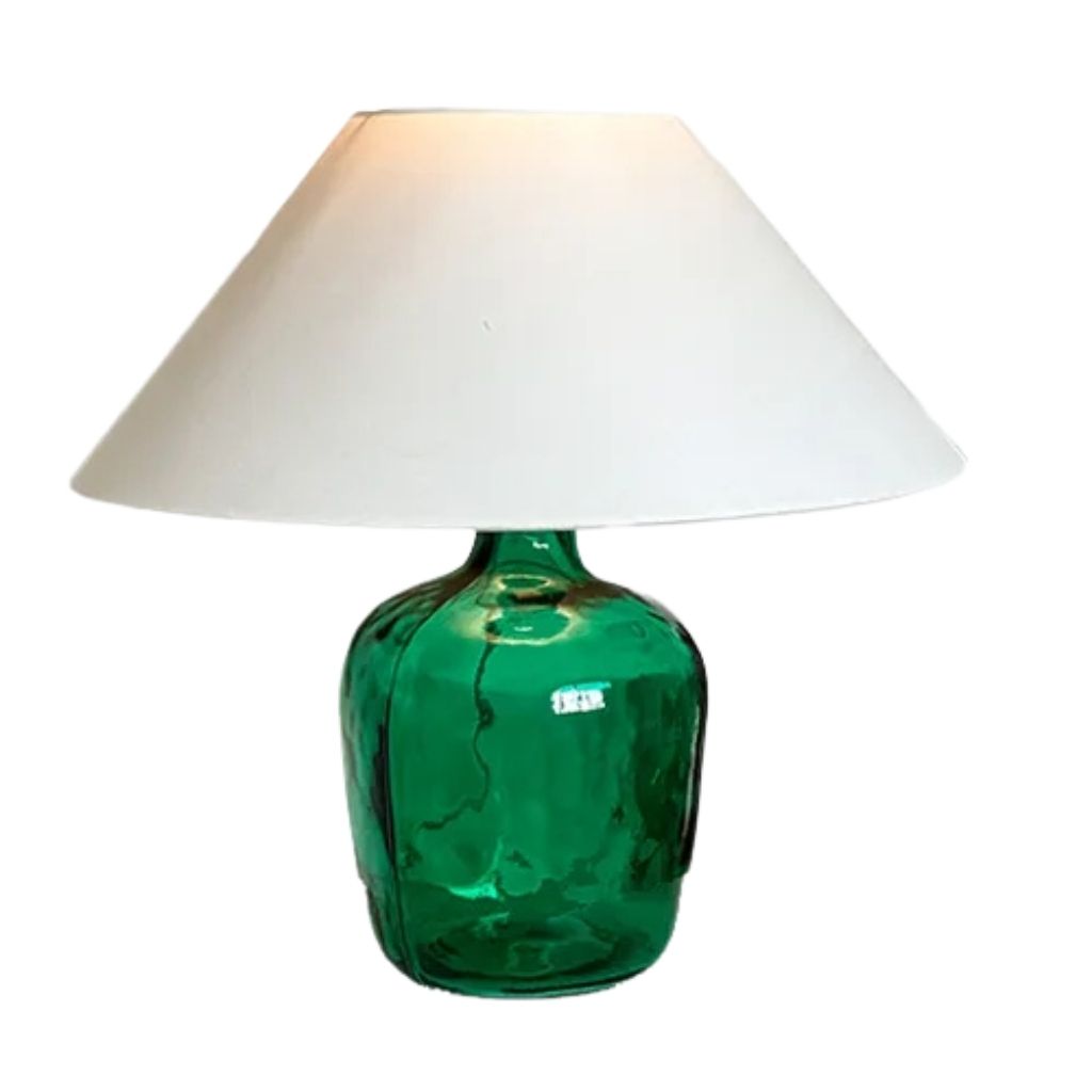 Carafe Table Lamp - Recycled Glass 1