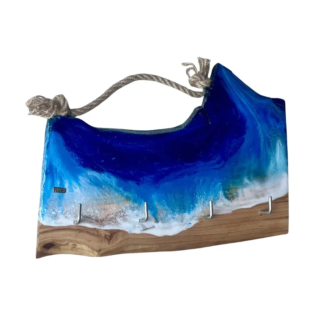 Live Edge Key Holder 3