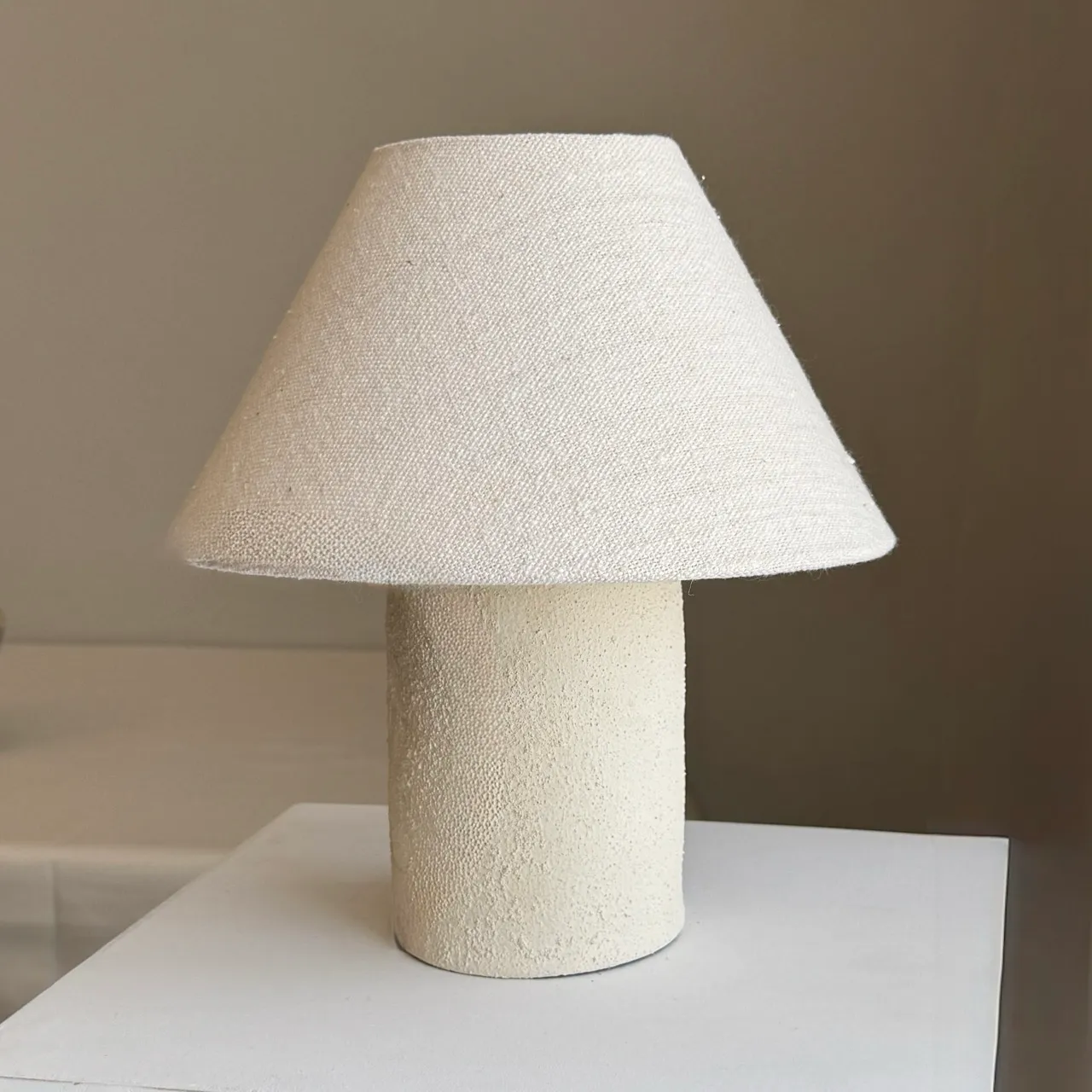 Tuscan Table Lamp – Antiqued colored 2