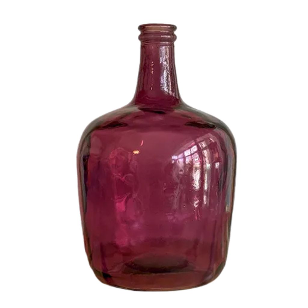 Classic Carafe Vase - Recycled Glass 2