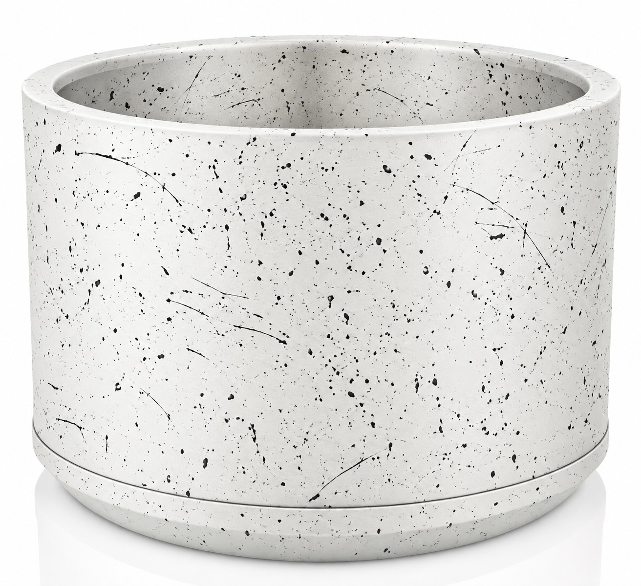 Round Outdoor Vase