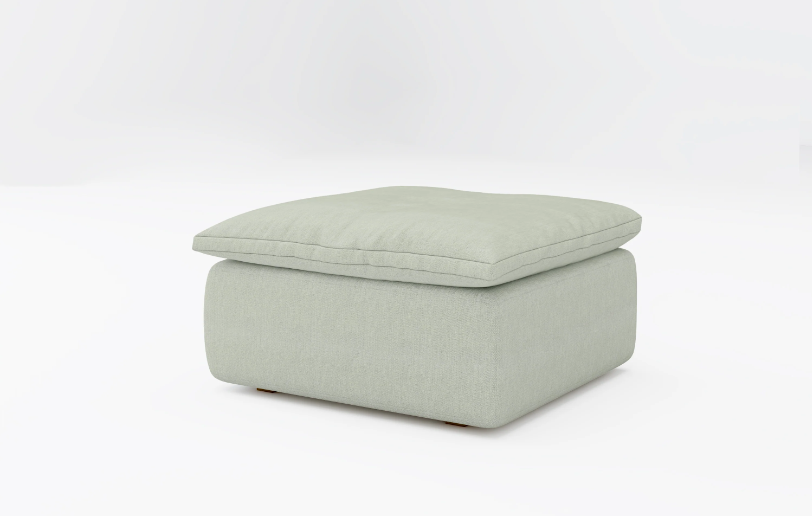 Sink-In Footstool - Polyester Upholstery 6