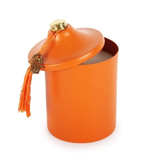 Caramelized Vanilla Scented Pyramid Candle Cup 4