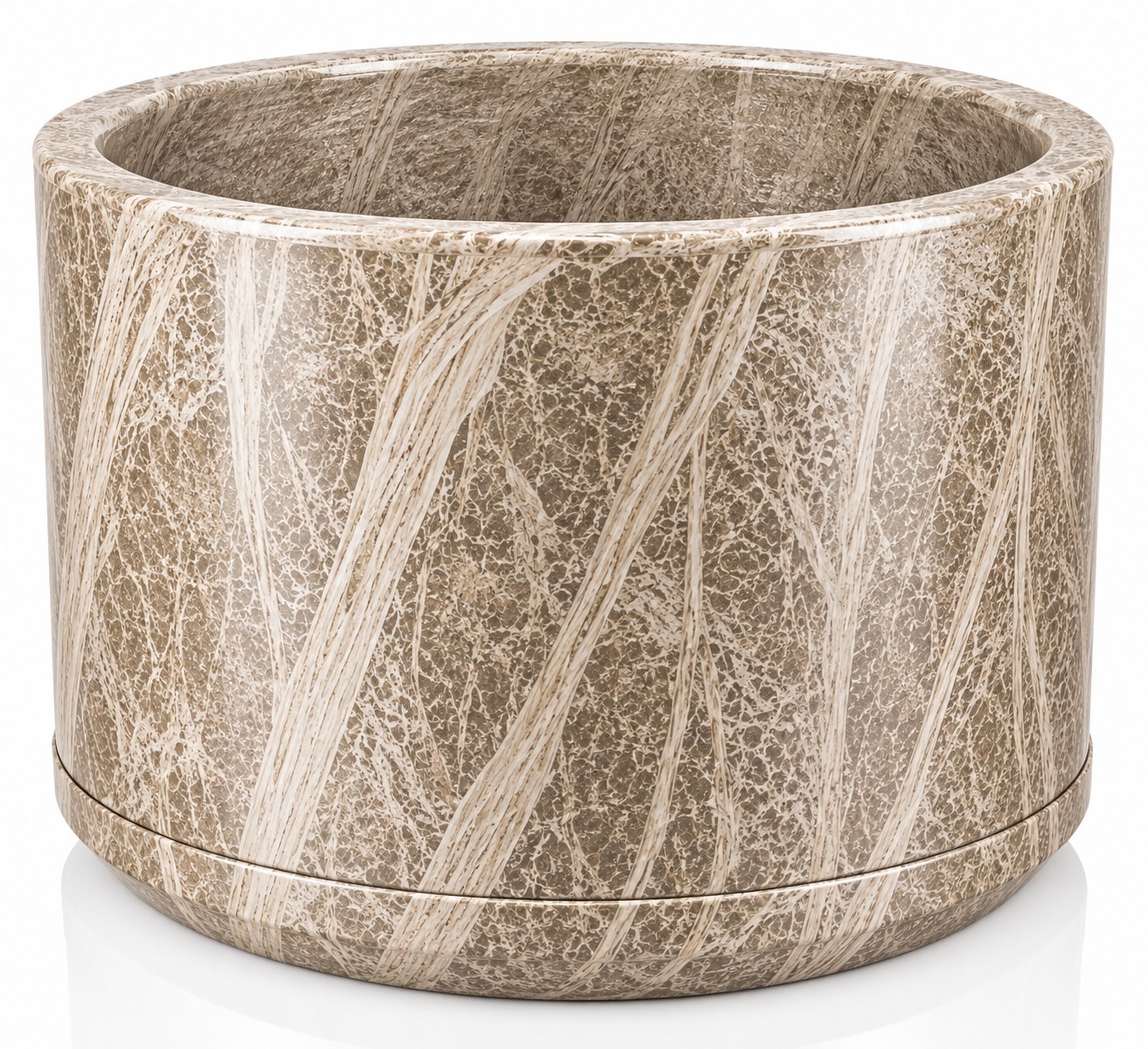 Round Outdoor Vase