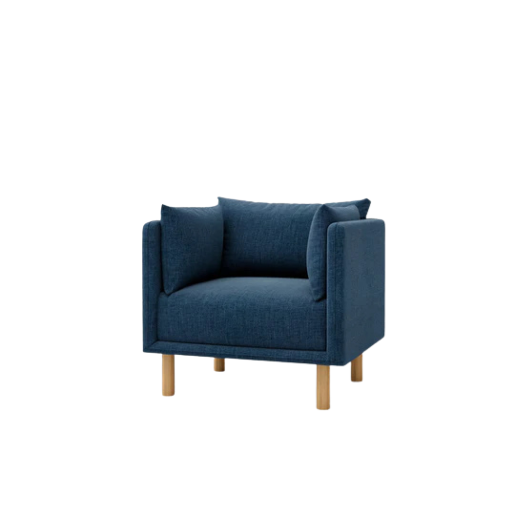 Mcann Wooden Legs Armchair 5