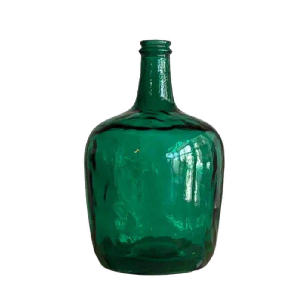 Classic Carafe Vase - Recycled Glass 1