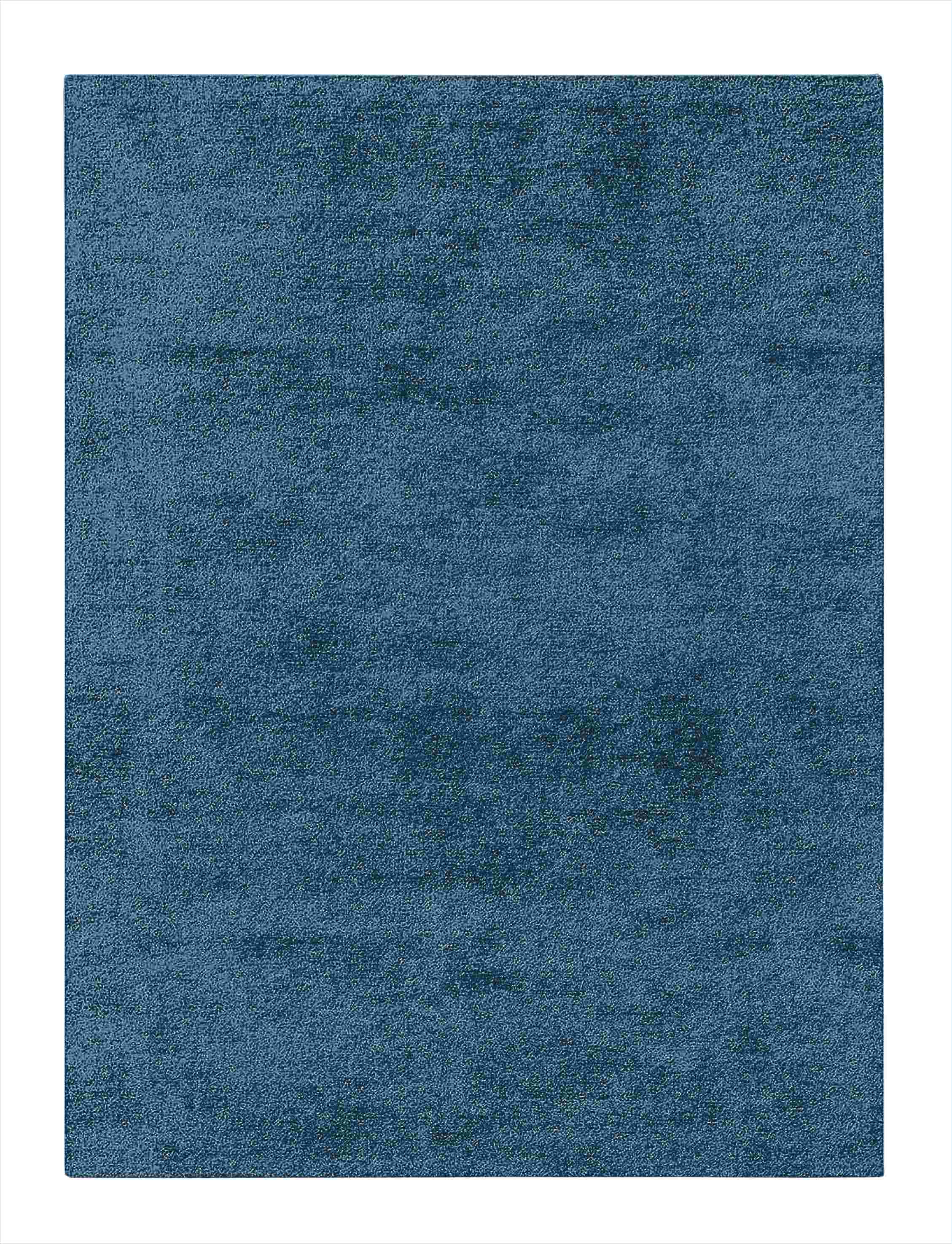 Plain Rug - Simple Blend of Wool and Viscose 1