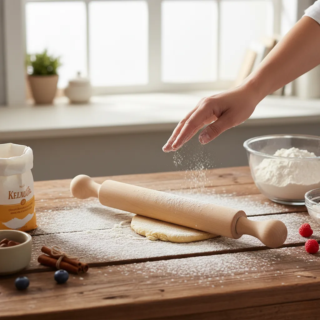 Wooden Dough Roller 1