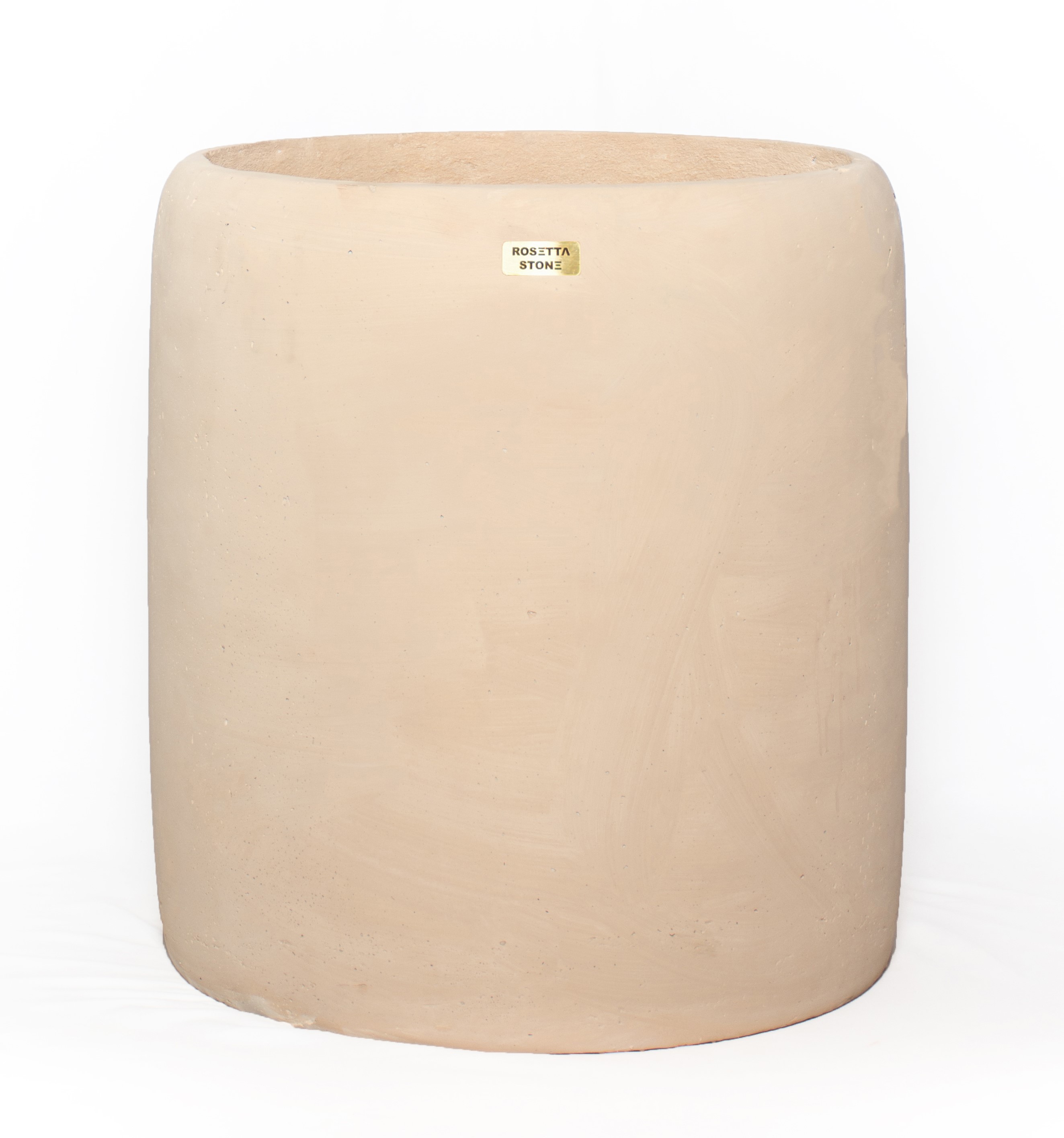 Cleo Medium Pot, round and barrel like, excellent for indoor or outdoor 4