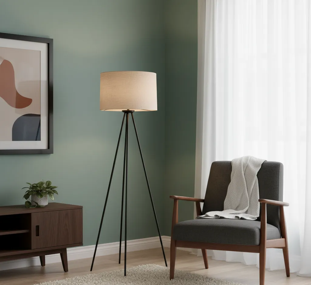 Floor Lamp Black & Beige - MMP-YLS.YL456 2