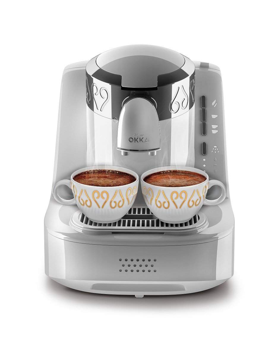 Arzum Okka - Automatic Turkish Coffee Machine - Ok002 - White & Chrome 0
