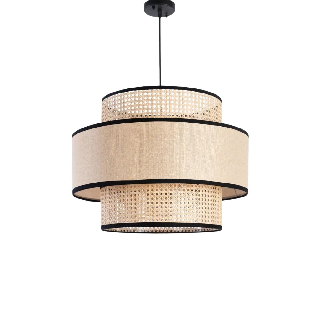 Boho Rattan Pendant Lamp BL15 0