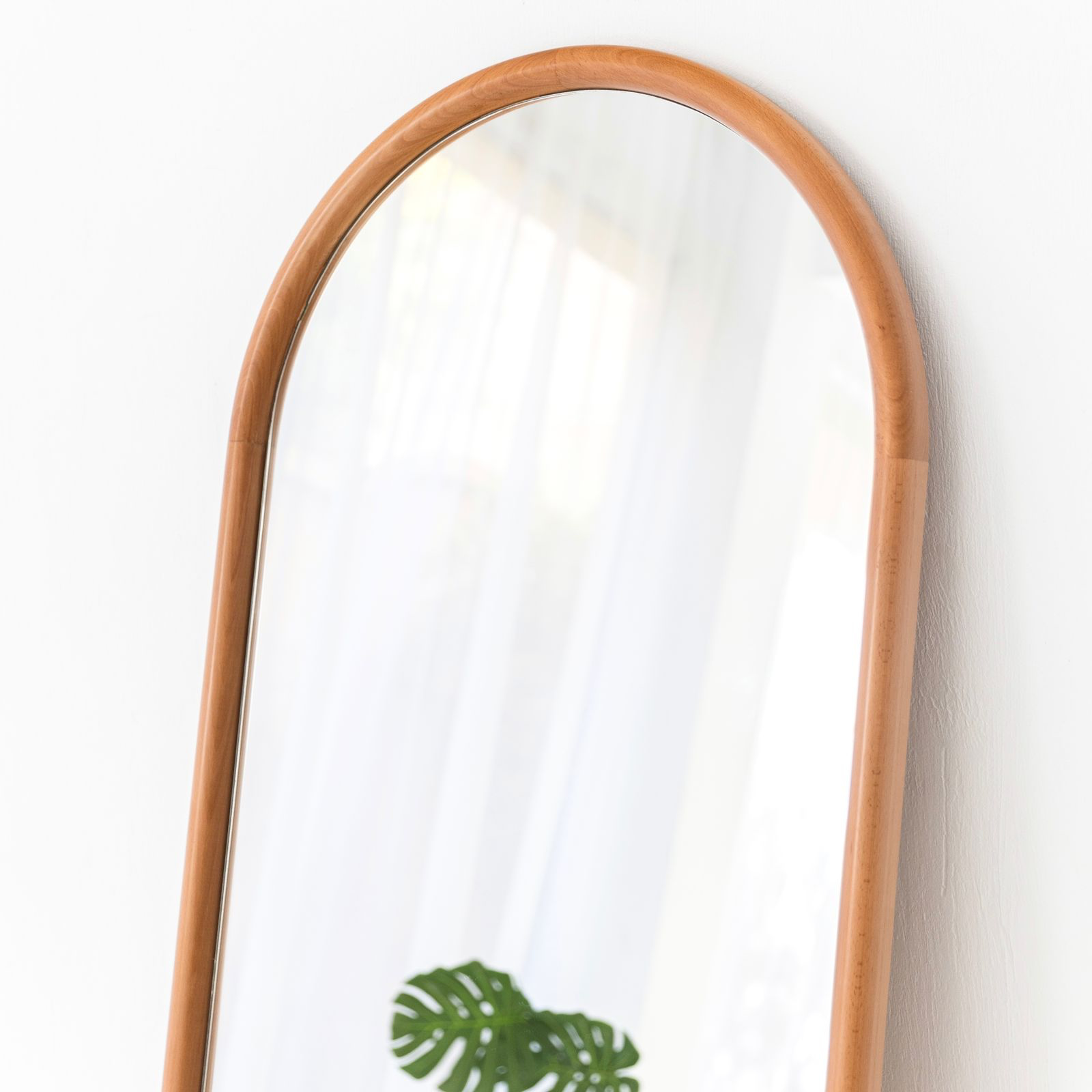 Arch Full-Length Beech Mirror With High-Grade Glass 2