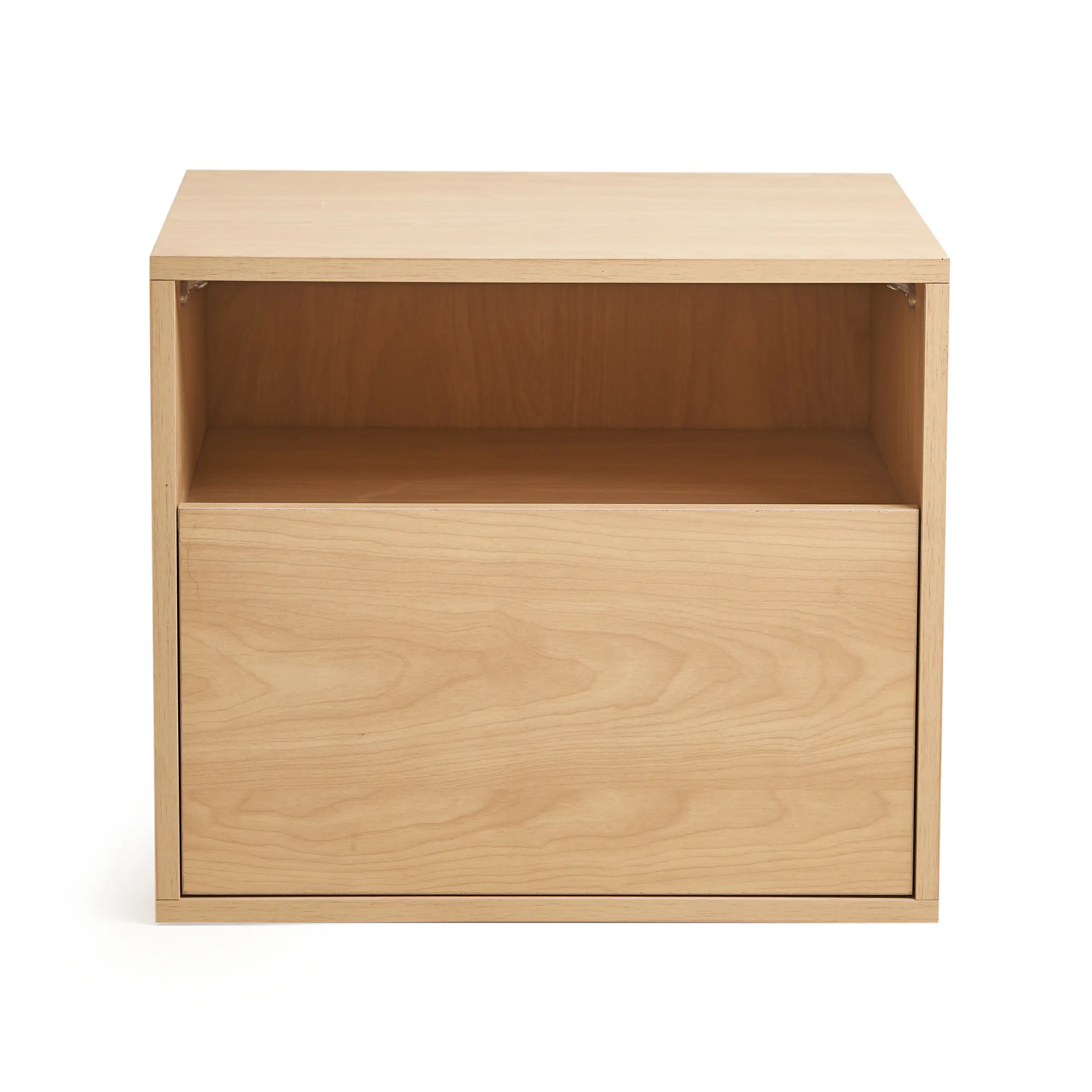 Zayna Laminated Wood Nightstand 1