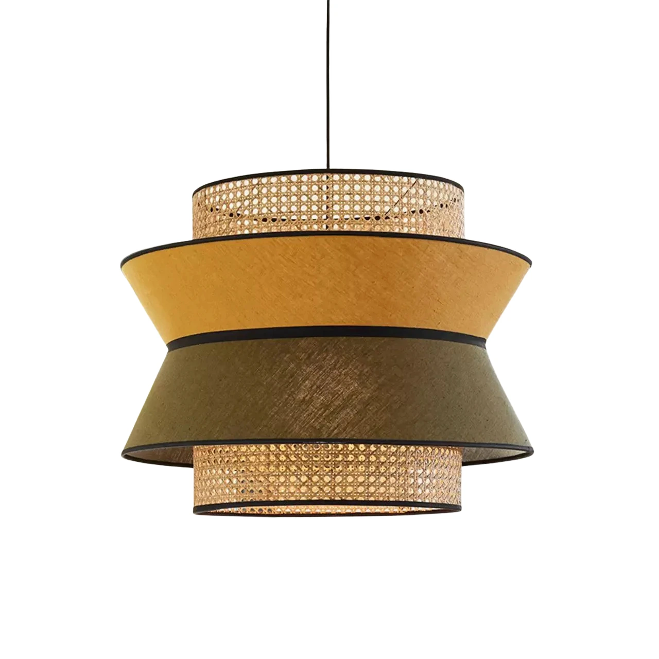 Boho Rattan Pendant Lamp ARK21 0