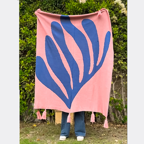 Flora Throw Blanket 2