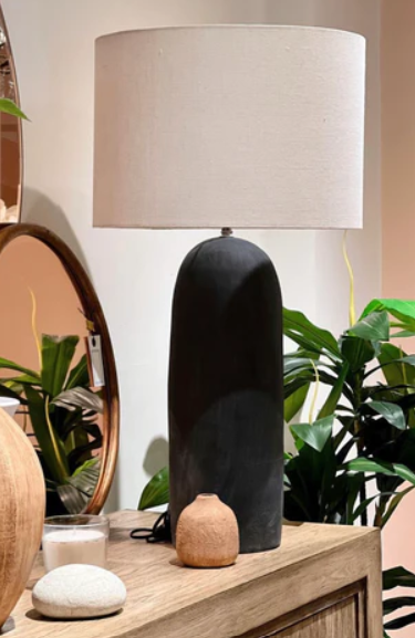Large Dome Lamp - Charcoal 1