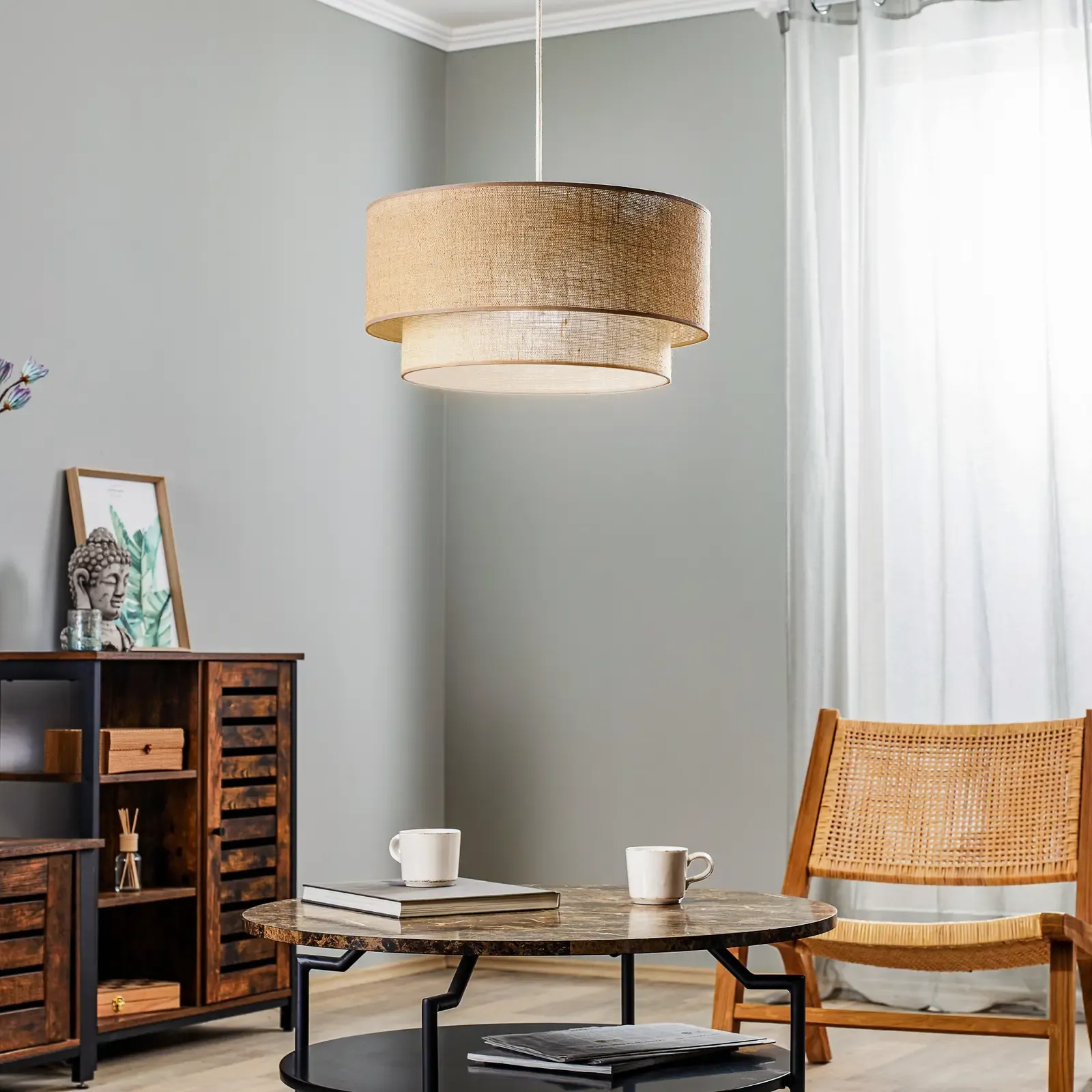 Charlie Modern Ceiling Lamp Multi Color M009 1