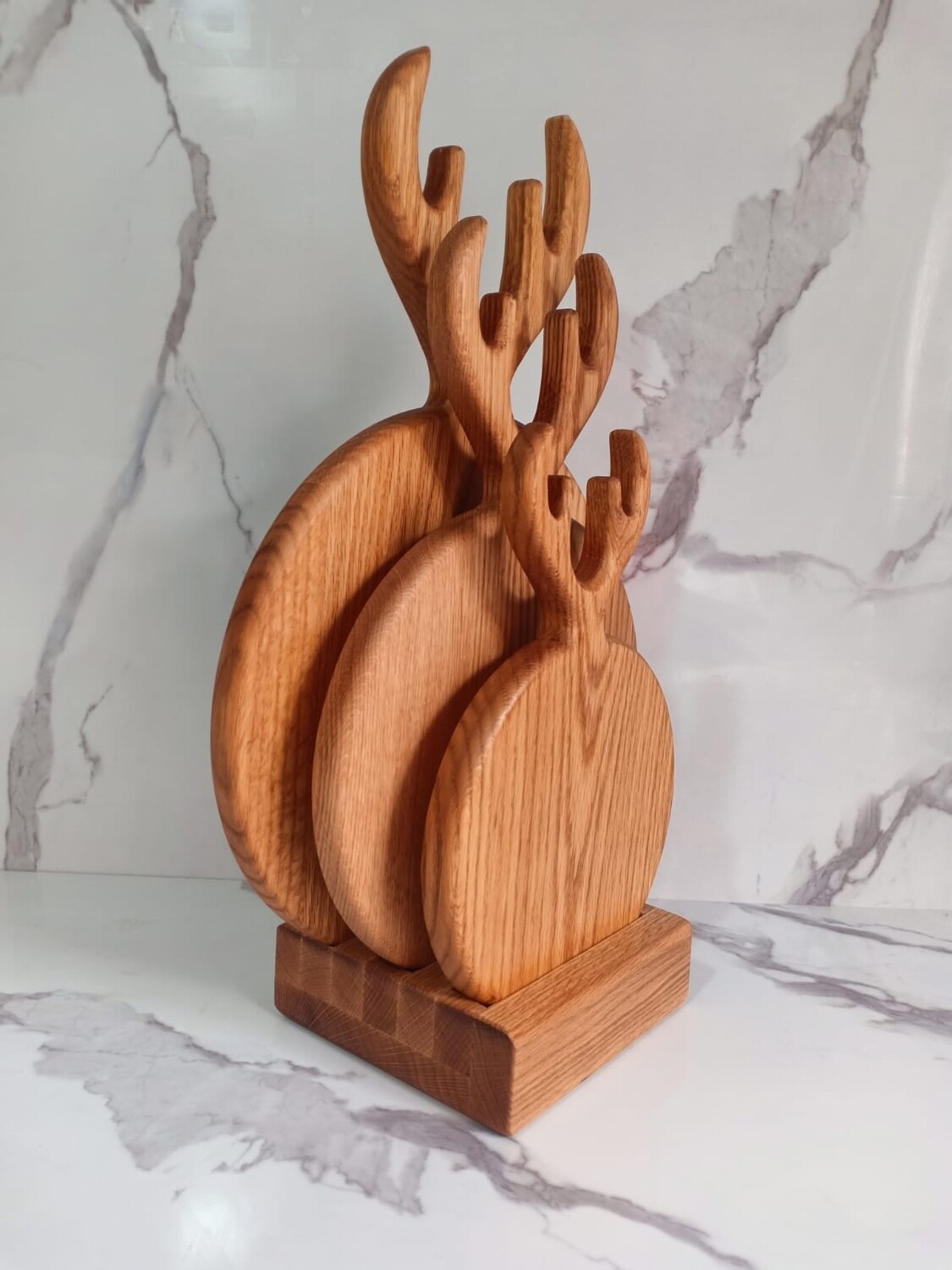 Deer Antlers Set Cutting Board 1