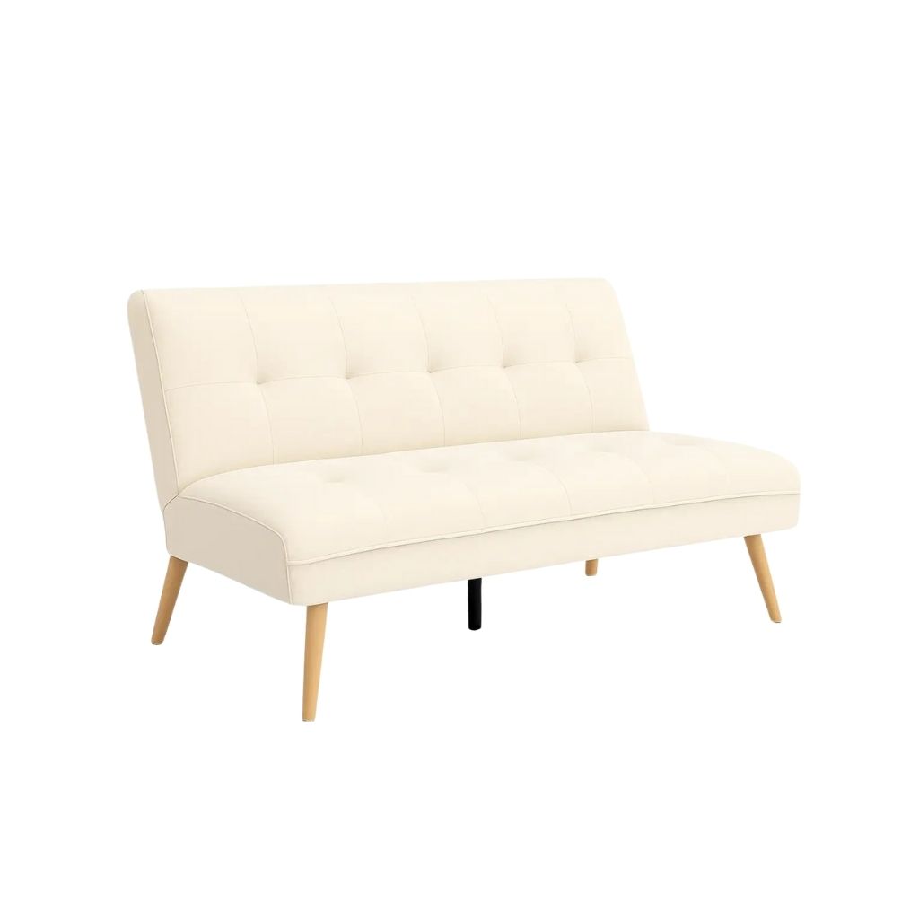 Mada Sofa With Chrome Wooden Legs & High Density Foam 1