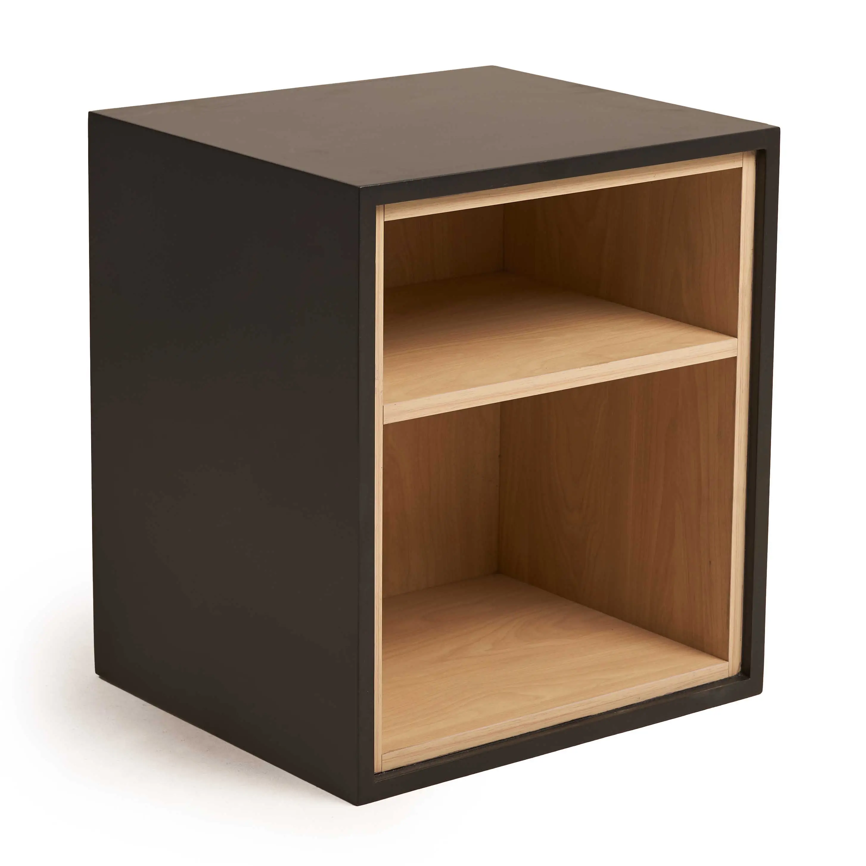 Safa Nightstand With 2 Shelves 0