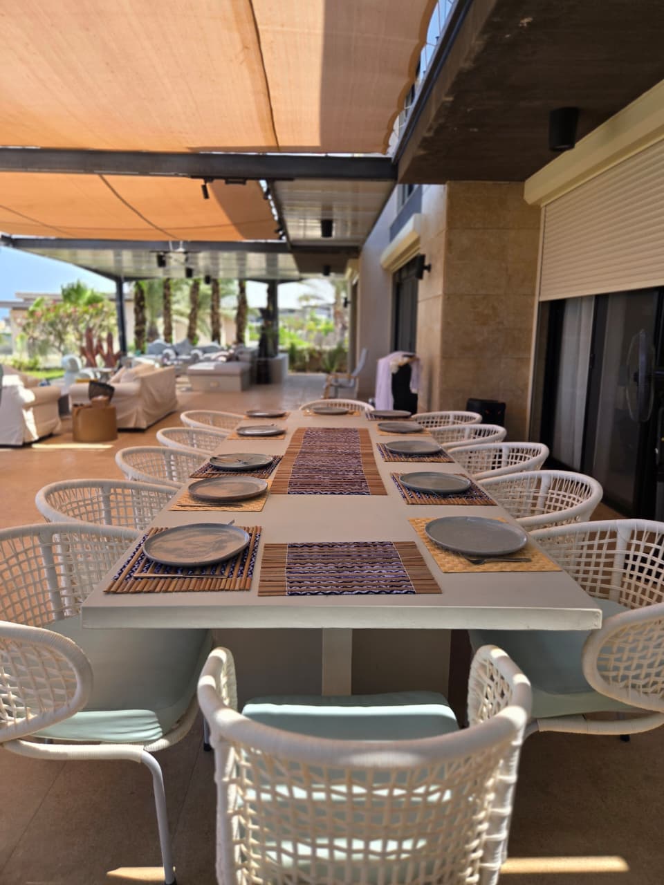 Full Concrete Dining Table 1