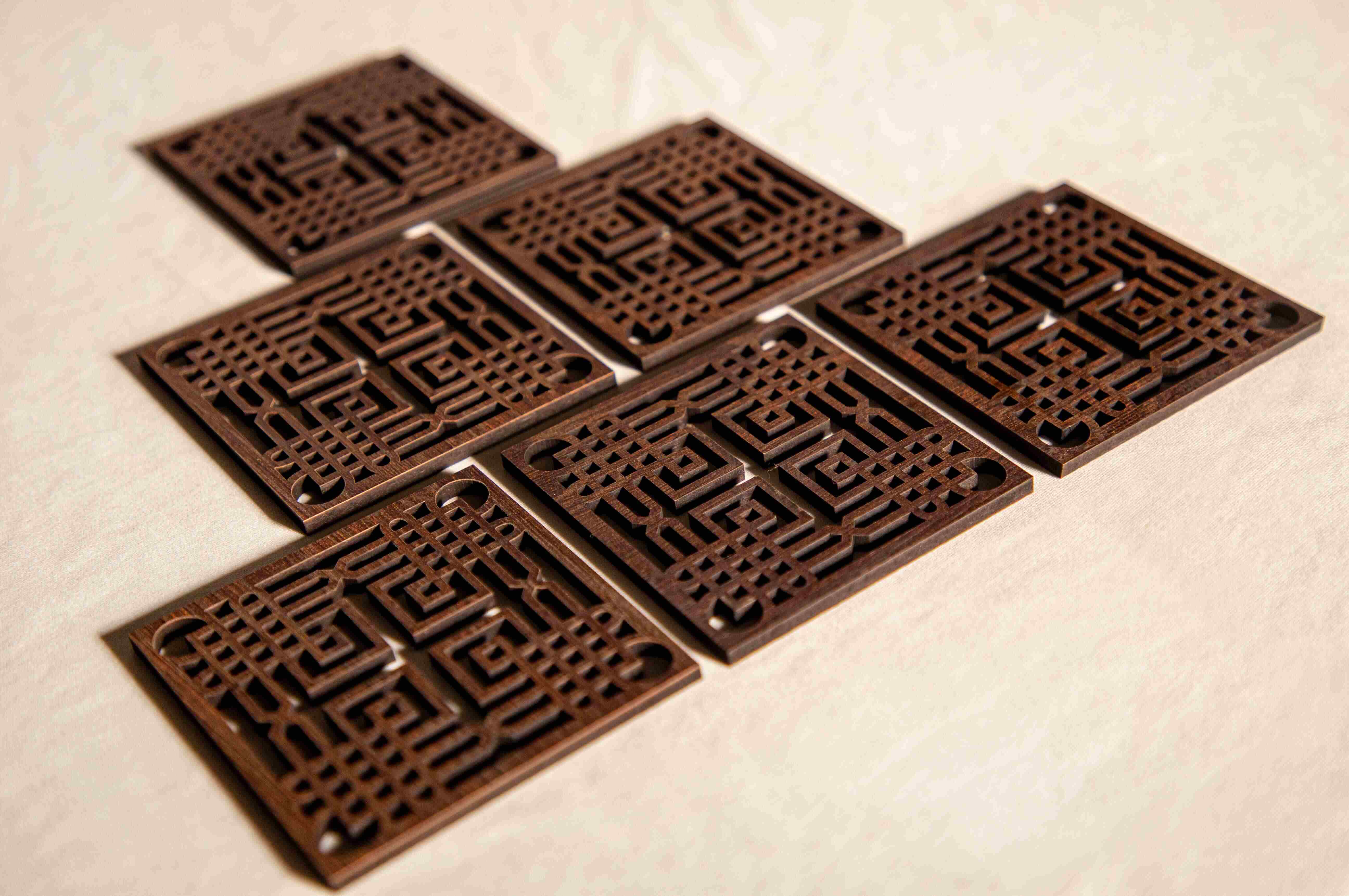 Mashrabiya Coasters - Set of 6 6