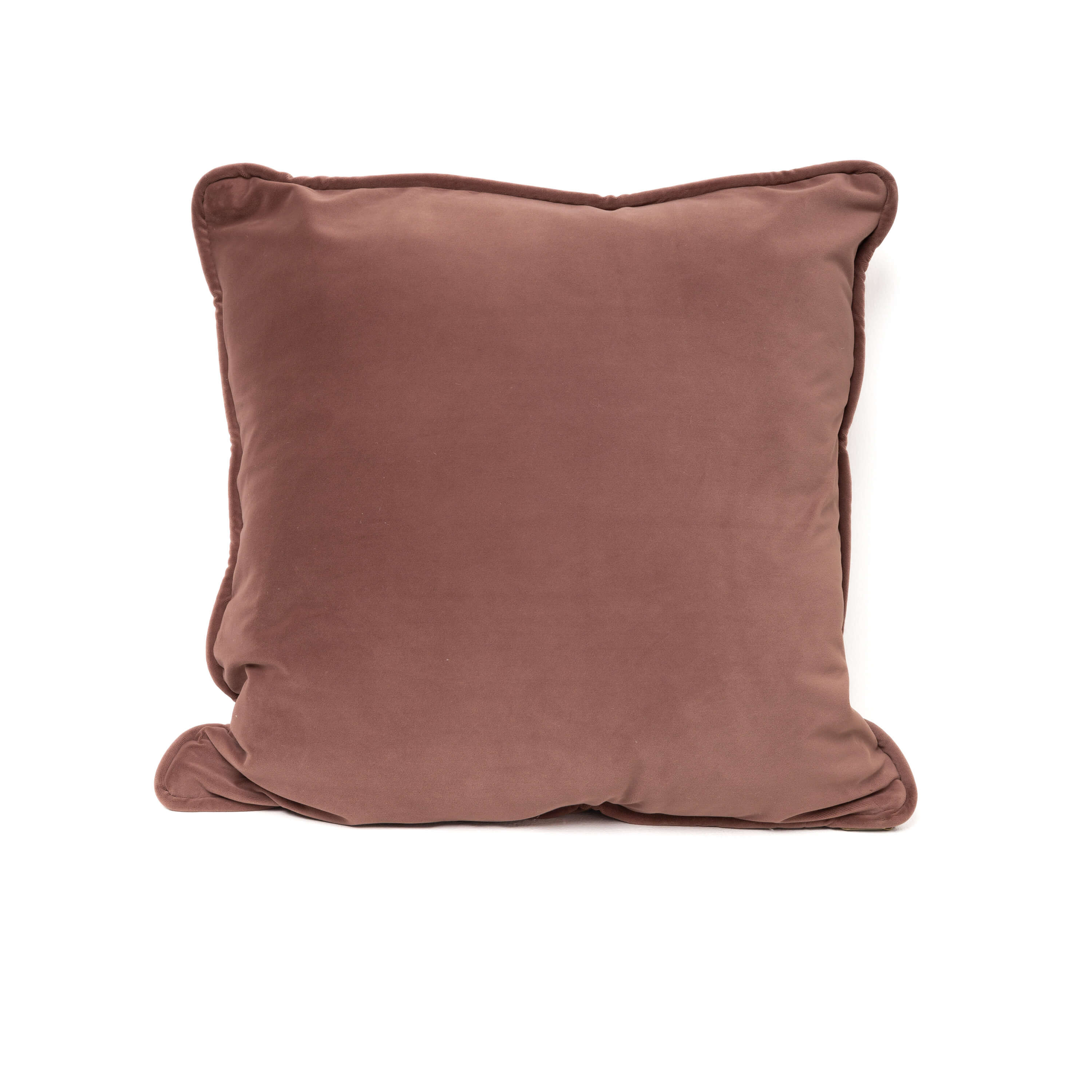 Rosewood Velvet Cushion (NS Tesla-21) image