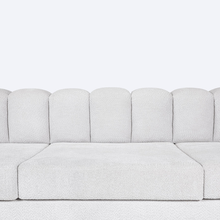 Flutes L Shape Sofa 1