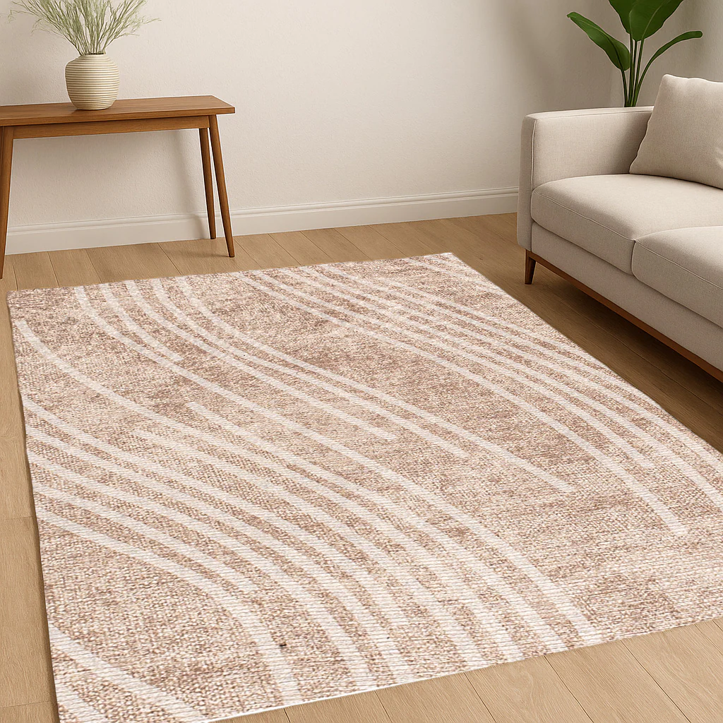Art Woven Digital Woven Rug – Fluid Design for Everyday Luxury 3