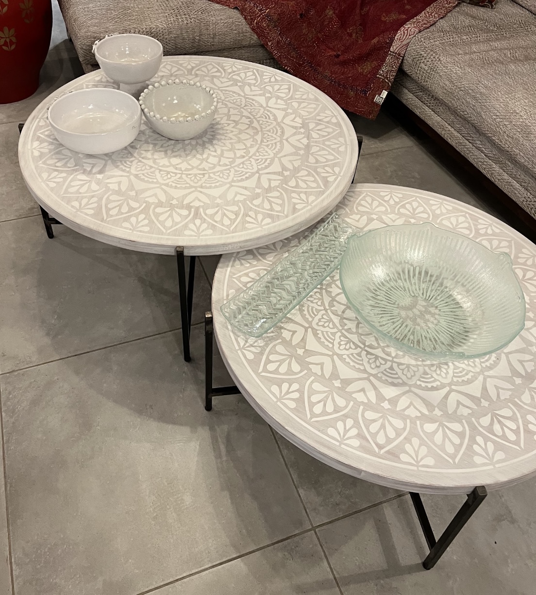 Mandela Coffee Tables Set 1