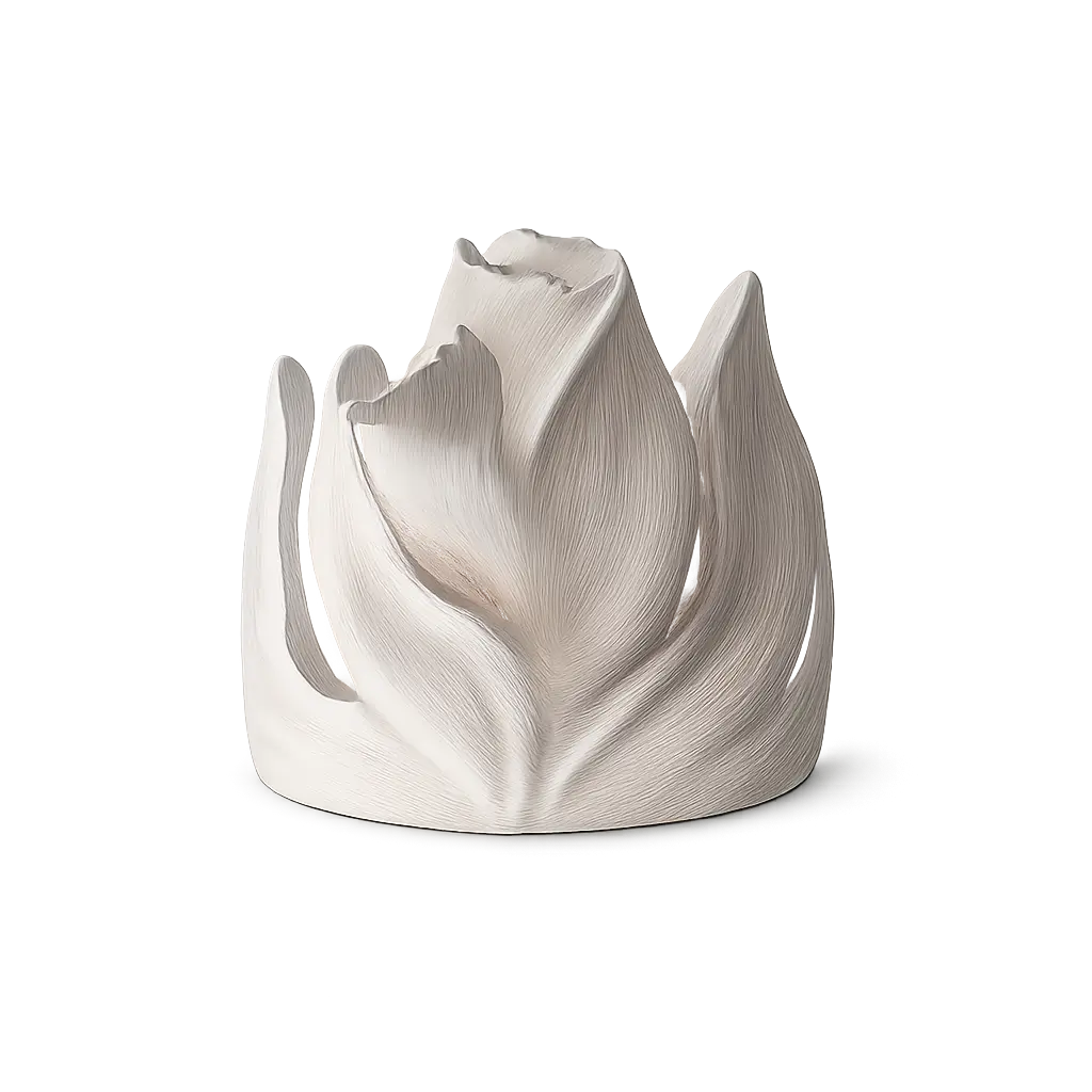 Malak Sculptural Candle Holder 0